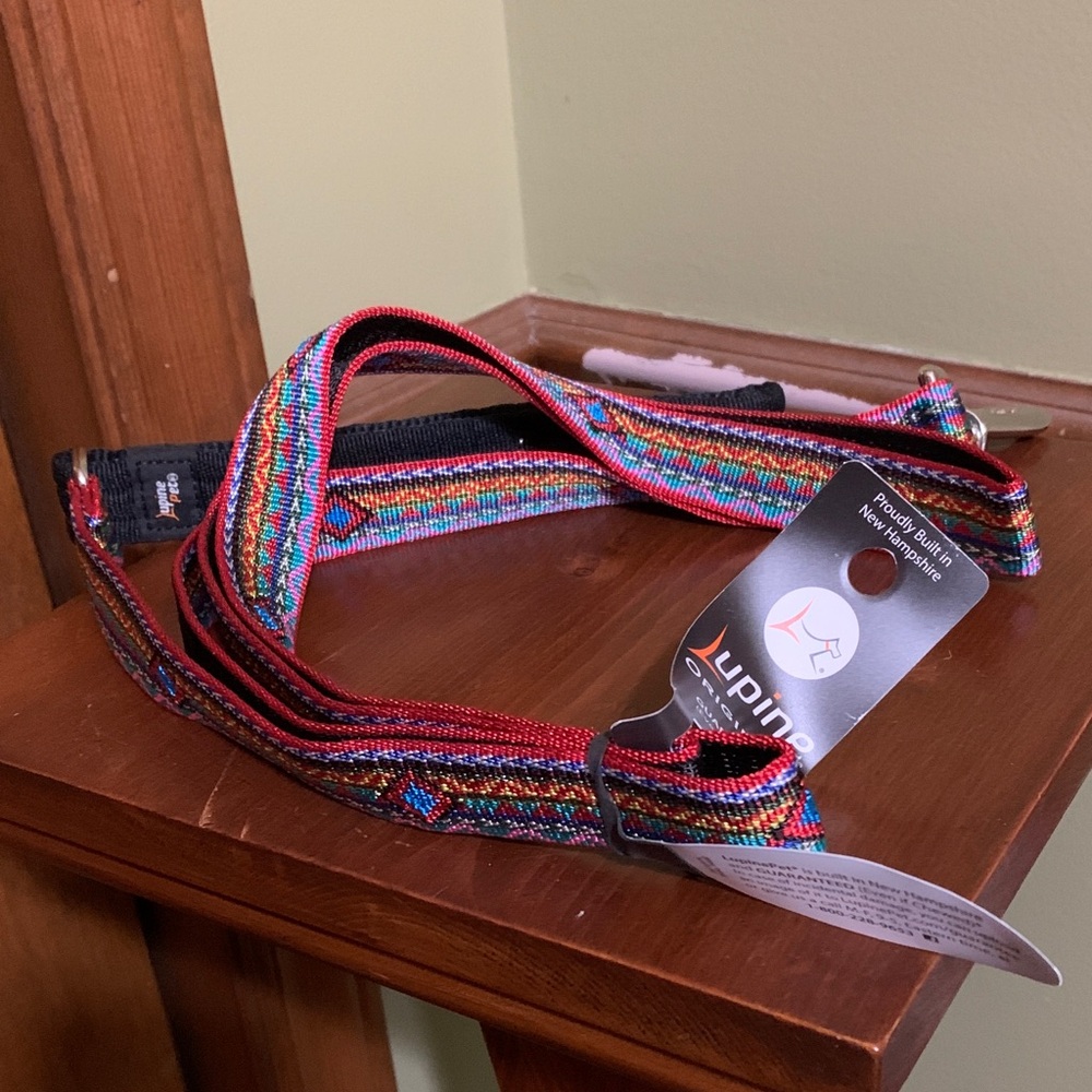 Lupine - 6’ LEASH WITH PADDED HANDLE-Multicolor Dog. NWT